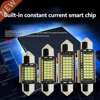 1PCS New Festoon 31mm 36mm 39mm 41mm LED Bulb C5W C10W C3W S