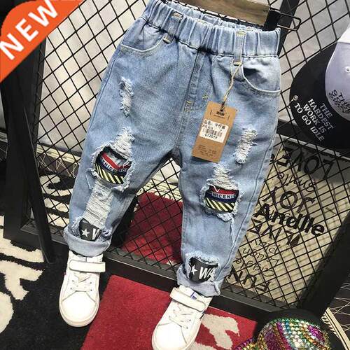 Children's Pants Spring Kids Pants Baby Boys Jeans Children