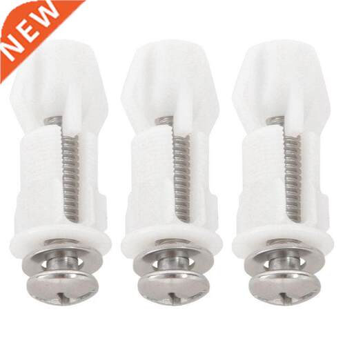 Toilet Seat Hinges Screws WC Hole Fixing Easy Installation 6
