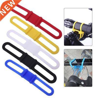 Bike Light Holder MTB Cycling Flashlight Bandage Clip Bicycl