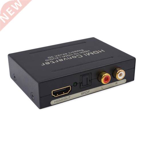 HD 1080P HDMI to HDMI Audio Splitter Optical SPDIF+RCA L/R E