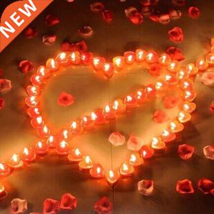 10PCS Smokeless Jelly Candles Romantic Aromatherapy Candles