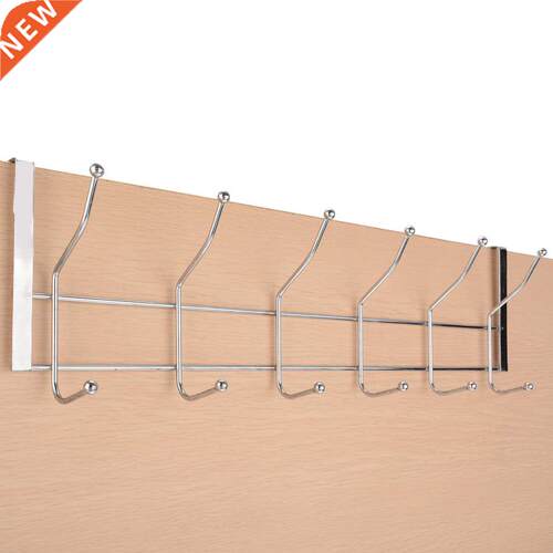 Over Door Hanger Coat Hat Clothes Bag Rack Wardrobe Wall Or
