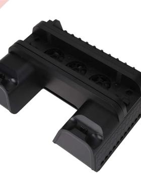 3 in 1 Cooling Stand + Charger Station + 12 Disk Holder Seat