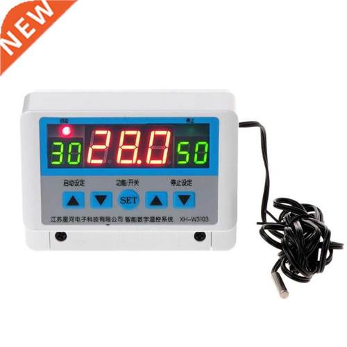 XH-W10 AC 220V Max 6600W Digital Thermostat 0A Temperatur