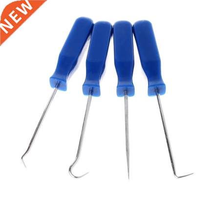 4Pcs Car Pick and Hook Set O Ring Oil Seal Gasket Puller Rem
