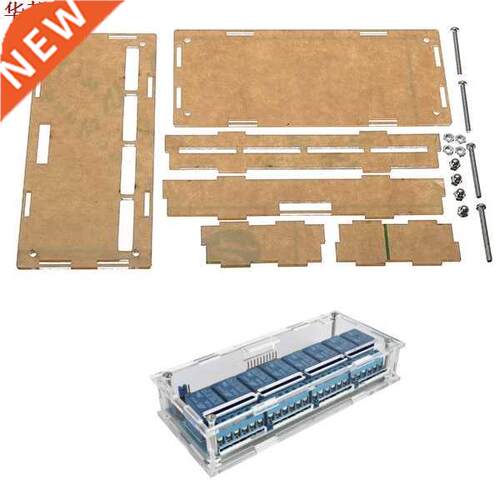 Transparent Acrylic Case Protective Housing For 8 Channel Re