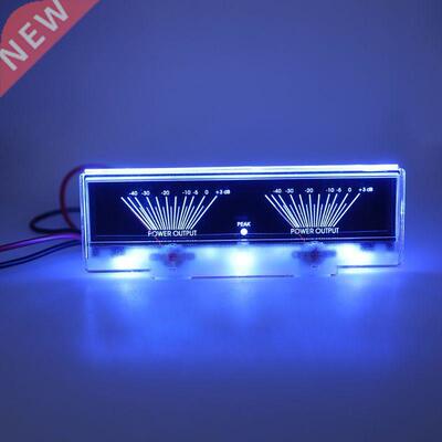 VU Meter Audio Power Amplifier Panel Dual Analog Level DB M