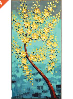 Frame Abstract Picture DIY Painting By Numbers Acrylic Paint