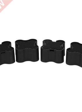 4 Pack Bed And Furniture Risers Elevator Up To 2 Inch Heavy