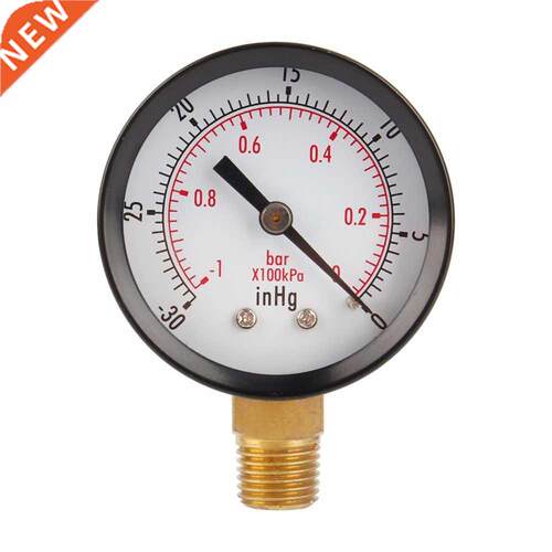 Pool Spa Filter Water Oil Vacuum Dry Utility Pressure Gauge