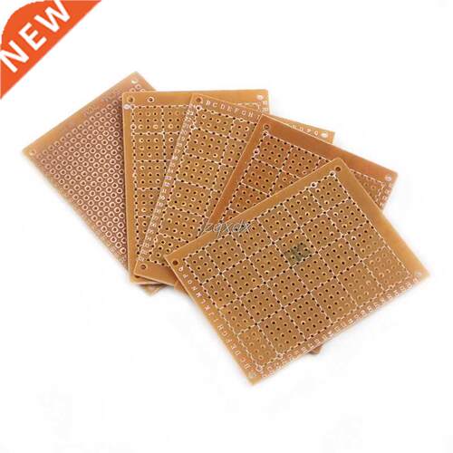 5pcs 5*7CM Single-side Circuit Board Veroboard Stripboard DI