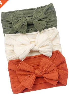3pcs/Set Baby Hair Band Set For Girls Bow Elastic Headbands