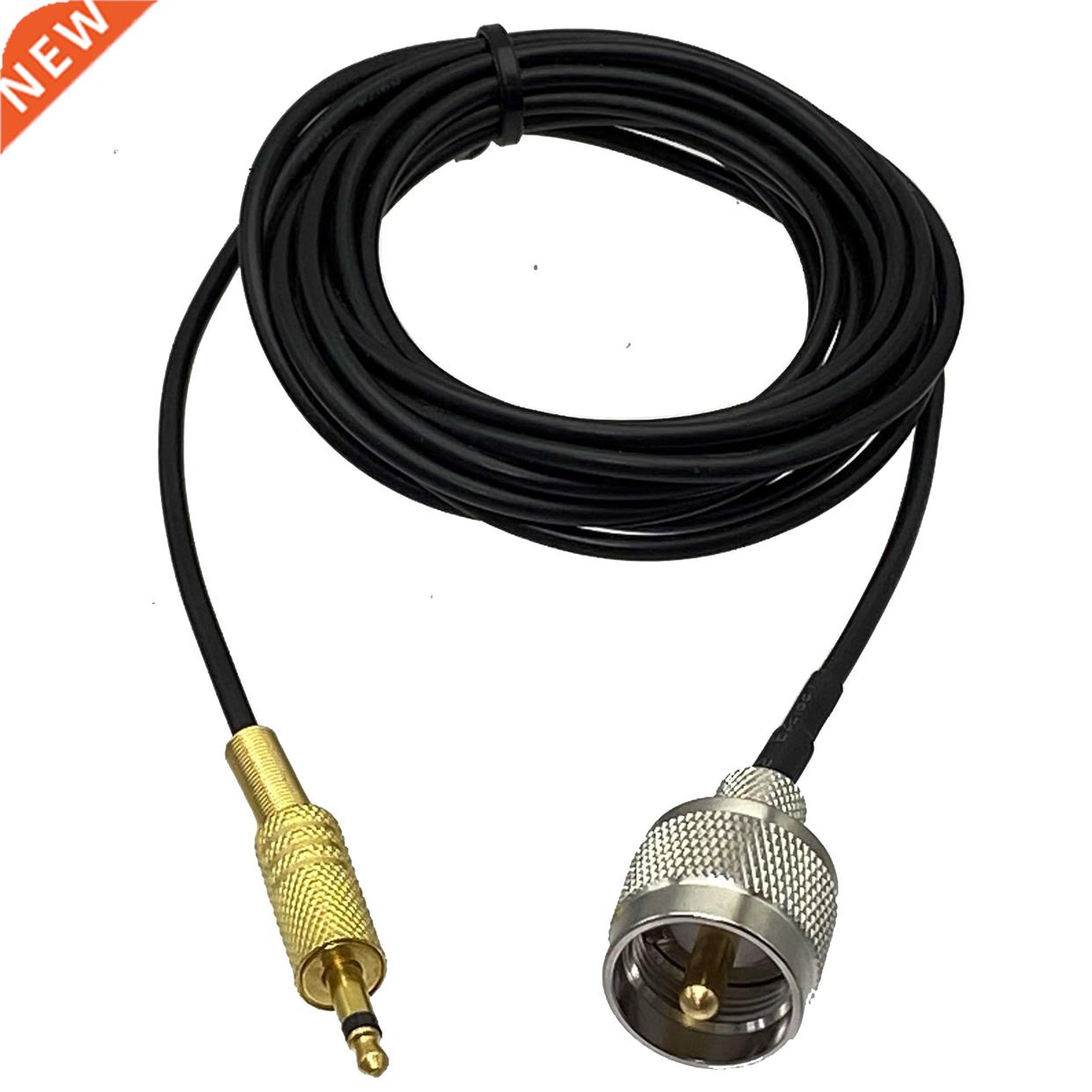 RG174 UHF PL259 Male Plug to 3.5mm 1/8