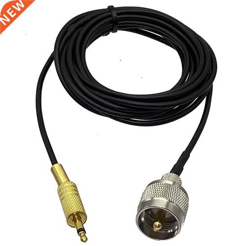 RG174 UHF PL259 Male Plug to 3.5mm 1/8