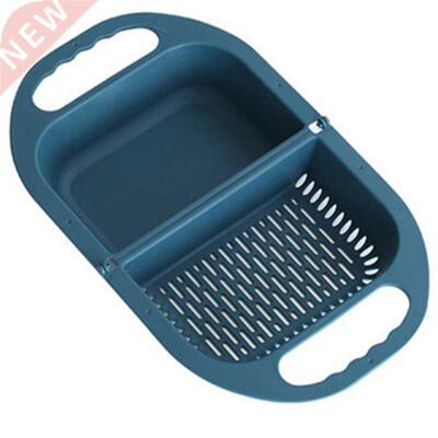 Foldable Plastic Vegetable Sink Washing Basin Rectangular