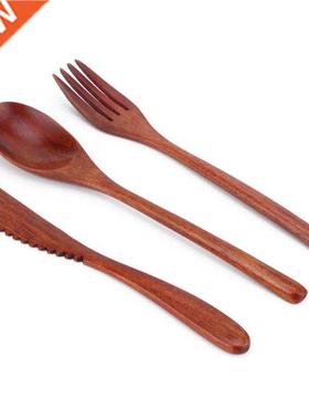 Wooden Flatware Set Wood Spoons Forks Wooden Spoons Forks Se