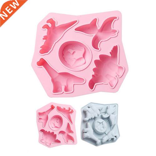 Cake Mold Eco-friendly Dinosaur Shape Silicone Cartoon