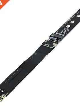 R44SF M.2 NVMe M Key Extension Cable SSD Riser Card Ribbon L