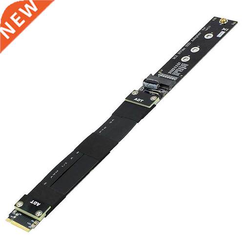 R44SF M.2 NVMe M Key Extension Cable SSD Riser Card Ribbon L