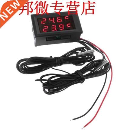 48x29mm Dual Display Digital Thermometer Temperature Sensor