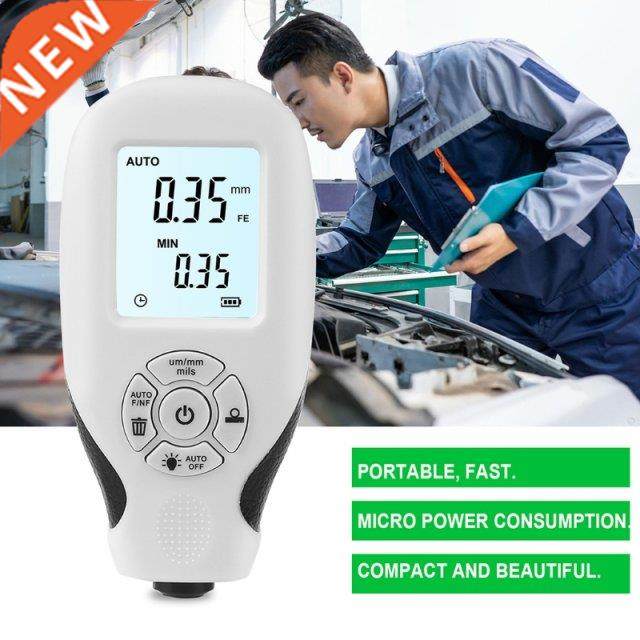 Digital Coating Thickness Gauge 0.01mm 1mil Thickness Meter