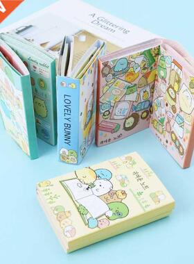 Cartoon Animals 6 Folding Memo Pads Sticky Notes Bookmark St