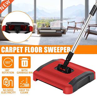 Handhold Carpet Floor Sweeper Cleaner Push Automatic Broom H