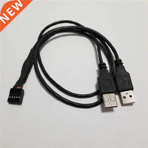 Dupont Adapter to Dual USB Type A 1 to 2 Splitter Data Power
