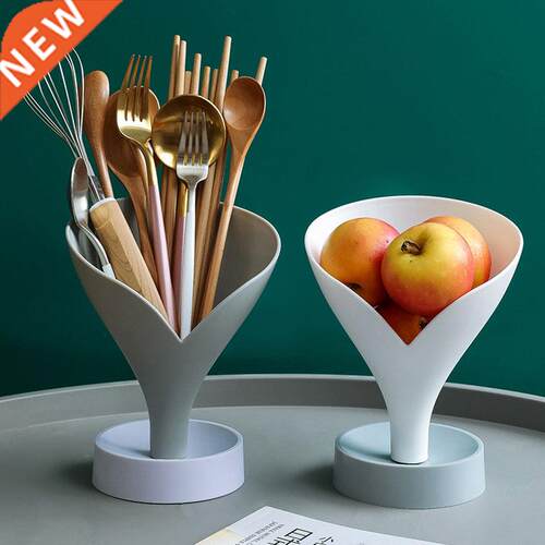 1pc Kitchen Creative Cute Drain Rack Funnel Storage Sink