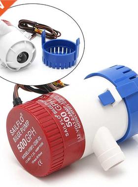 500GPH 12V Non-automatic Marine Electric Submersible Bilge P