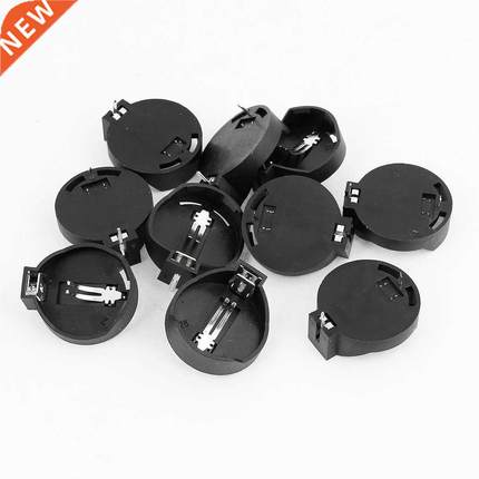 10pcs Black Round Button Holder Case for CR202 2016 2025