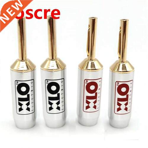 XLO banana 24K gold plated connectors Banana plug for speake