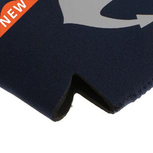 2pcs Nautical Anchor Pattern Soda Bottle Tin Can Cooler