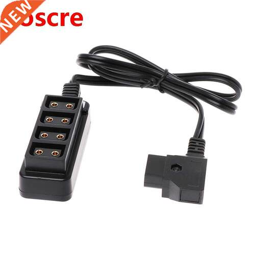 D-Tap Male B-tape To 4 Female Hub Adapter Splitter Cable For