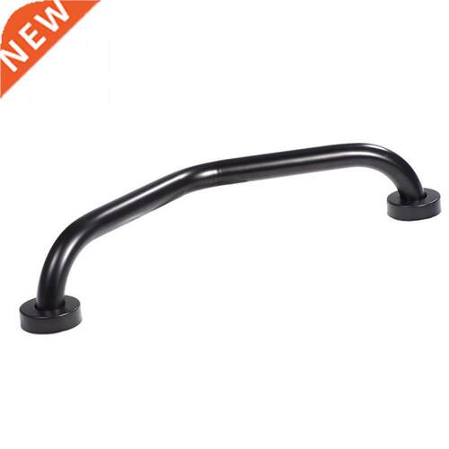 Stainless Steel Curved Shower Tub Safety Grab Bar Towel Rack