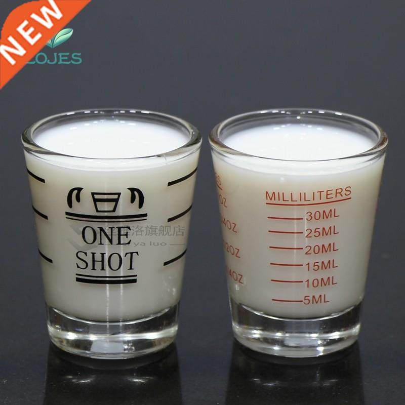 45ml Thickened Grduted Glss Oz Ounce Mesuring Shot Gl - 实物图