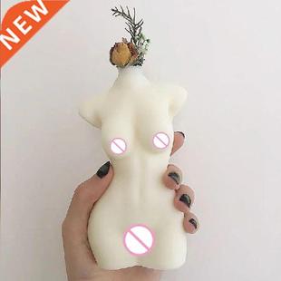 3d Body Candle Mold Silicone Wax Mould Male And Female