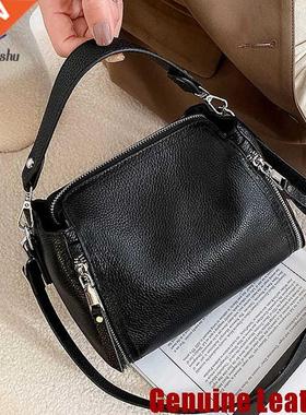 2021 New Genuine Leather Handbag Designers Women Messenger B