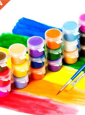 6 Colors Eco-friendly Acrylic DIY Handmade Painting Art Mate