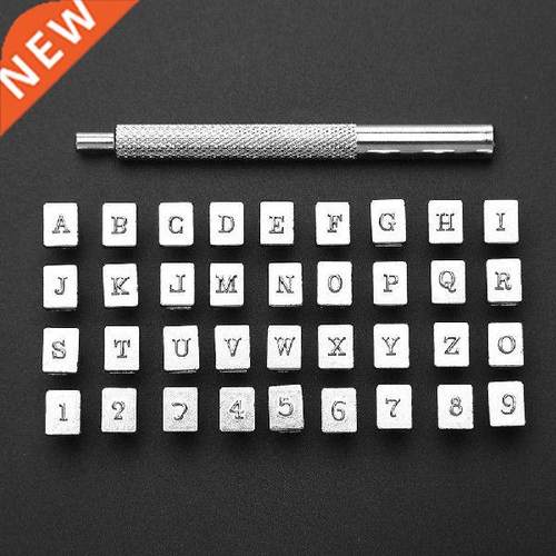 36Pcs Alphabet Letter Number Leather Stamping Tools Set