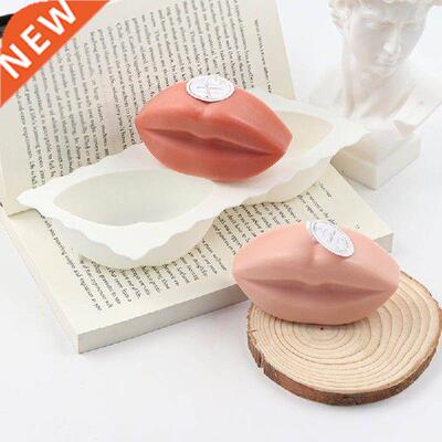 Mouth and Bow-knot Candle Silicone Mold 3D Handmade Aromath