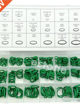 High Quality Rubber 270Pcs 18 Sizes O-ring Kit Green Metric