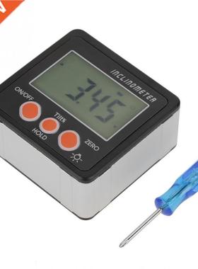 4 x 90 Digitl Protrctor Level Box Digitl Mgnetic Inclin