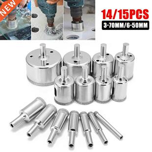 3mm-50mm Diamond Vacuum Brazed Dry Drilling Core Bits M14 Th