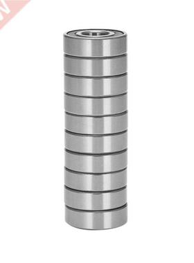 10 Pcs 6203-2RS Ball Bearings Bearing and Double Rubber Seal