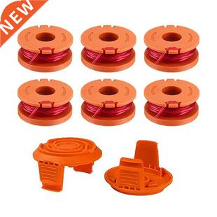 6Pcs WA0010 Replacement Spool Line for Grass Trimmers and 2P