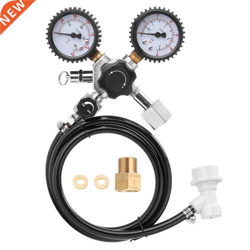 CO2 Regulator Beer Keg Regulator Bubble Counter Fine-Tuning