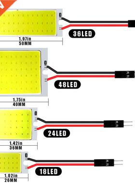 1pcs C5W Car w5w LED COB Bulb nteror Readng Lght Festoon