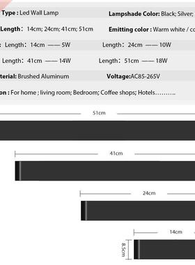 Nordic Led Wall Lamp Bedroom Bedside Sconce Modern For Home